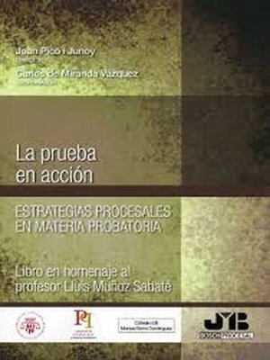 cover image of La prueba en acción